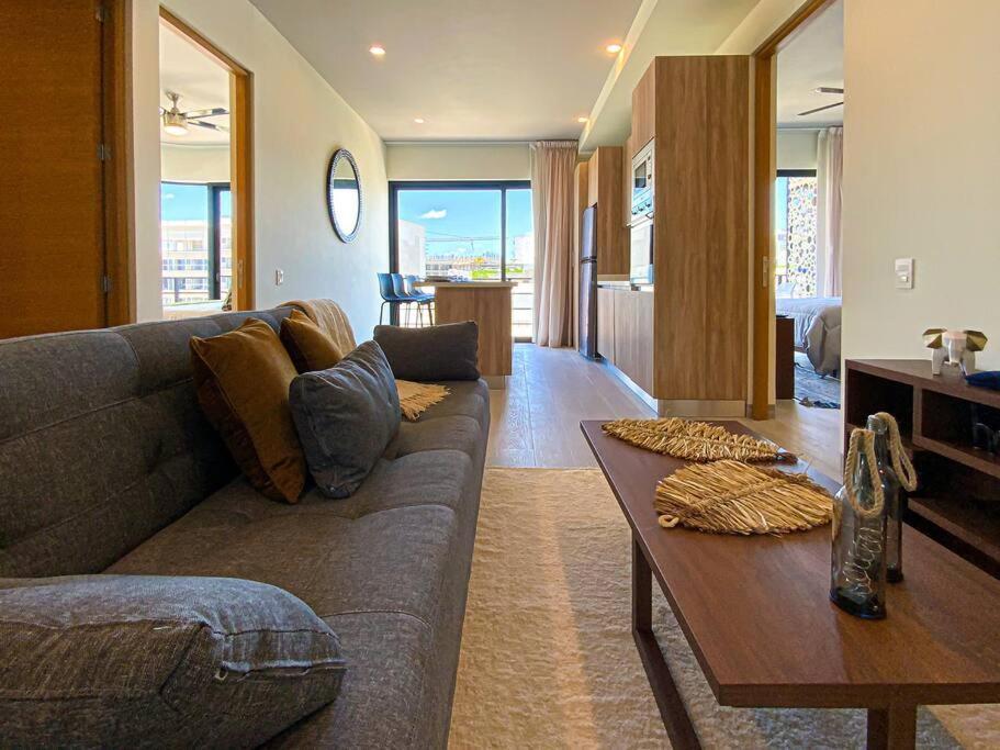 Апартаменти Beautiful + Luxury + Ocean View + Pool Плайя-дель-Кармен Екстер'єр фото