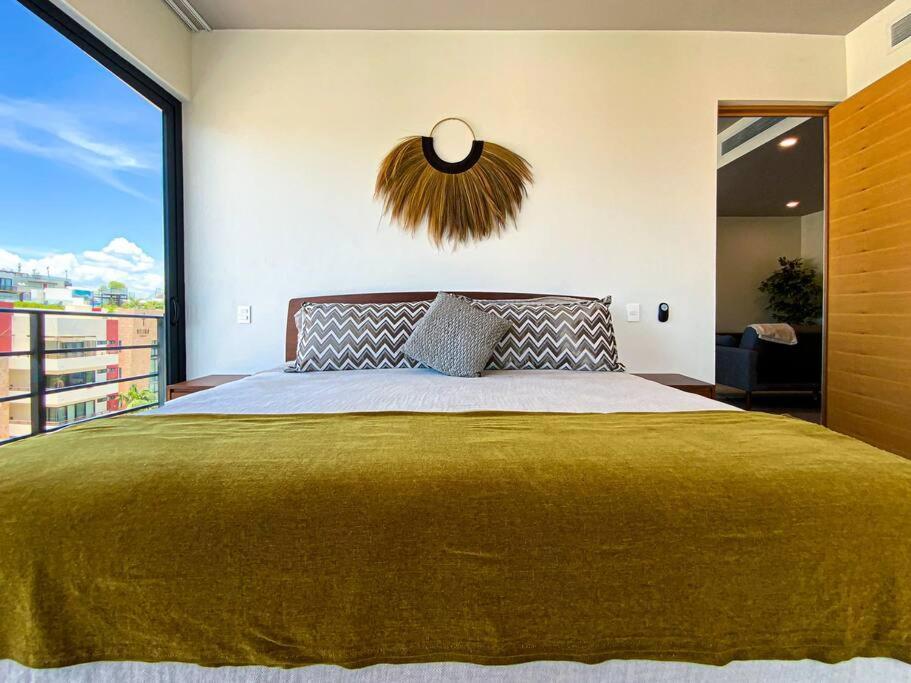 Апартаменти Beautiful + Luxury + Ocean View + Pool Плайя-дель-Кармен Екстер'єр фото