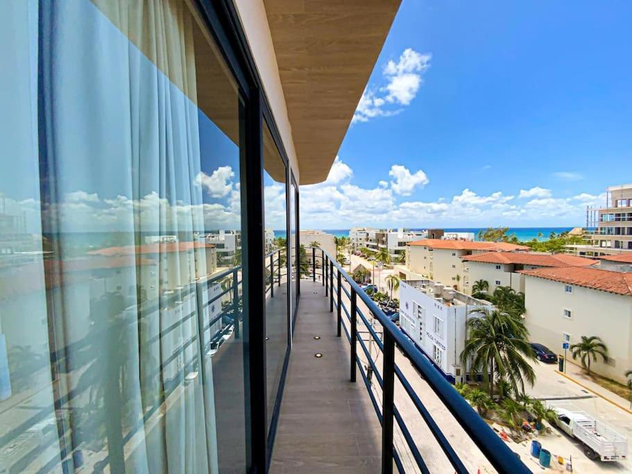 Апартаменти Beautiful + Luxury + Ocean View + Pool Плайя-дель-Кармен Екстер'єр фото